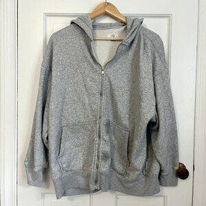 American eagle Gray Zip-up hoodie